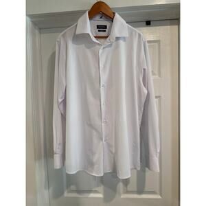 Nautica Slim Fit 17-17.5 Size XL White